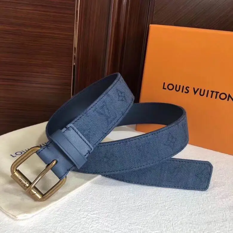 LV Belt 34mmX95-110cm 7D45